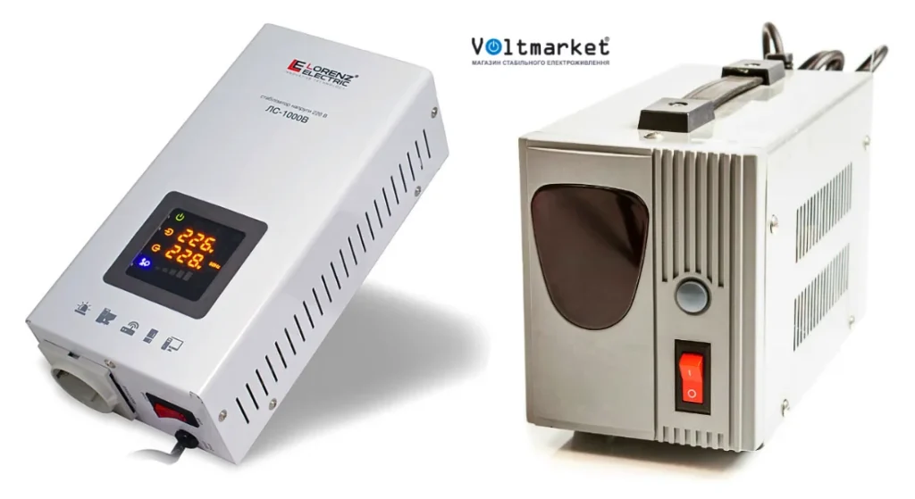 Voltmarket - широкий вибір стабілізаторів напруги для будь-яких завдань